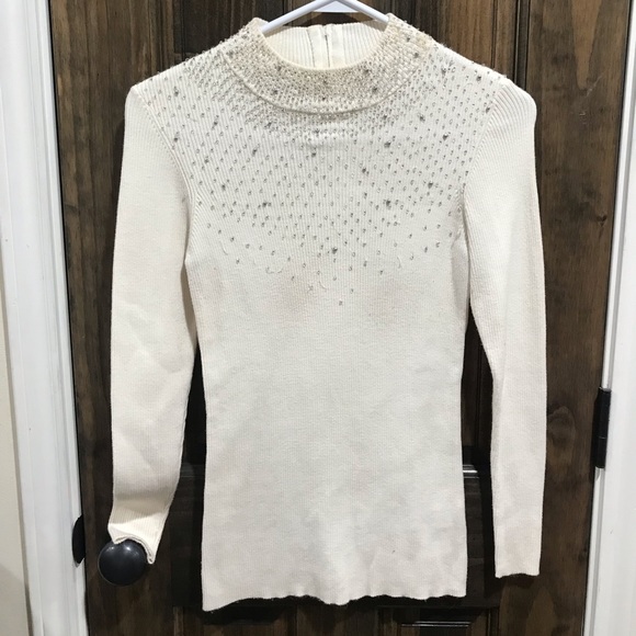 winter white dressy sweaters